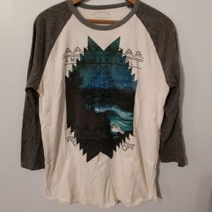 Men's American Eagle Outfitters 3/4 sleeve tee